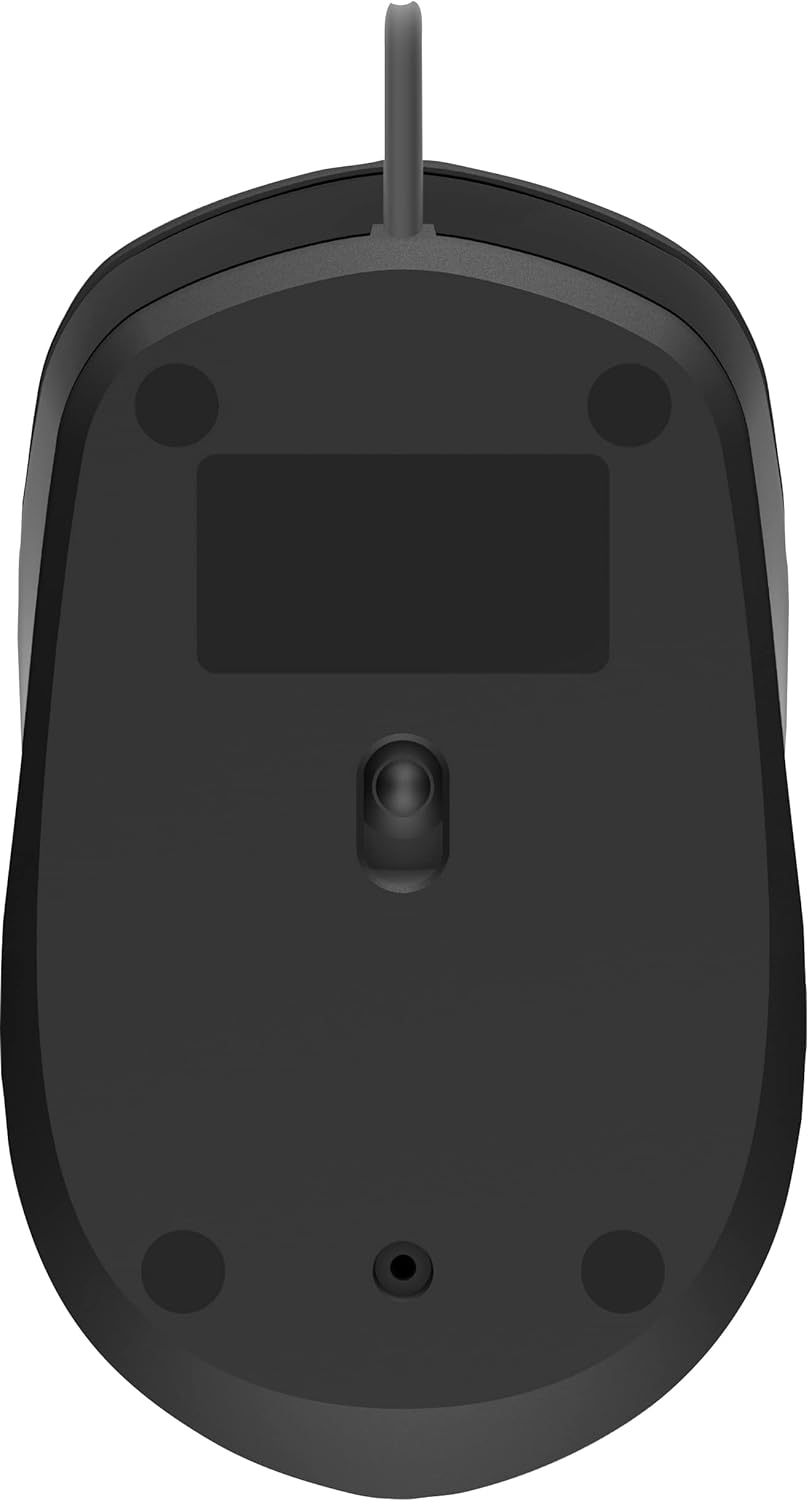 HP 150 Mouse (Wired Mouse, up to 1600 DPI, Right Handed Mouse, Left-Handed Mouse) Black HP 150 Mouse (Wired Mouse, up to 1600 DPI, Right Handed Mouse, Left-Handed Mouse) Black